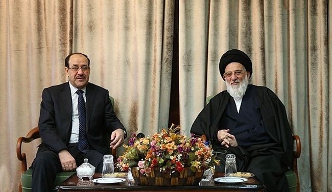 Nouri al-Maliki and Ayatollah Shahroudi