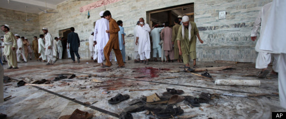 Pakistani mosque bomb blast