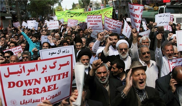 Iranians rally against Saudi Arabia