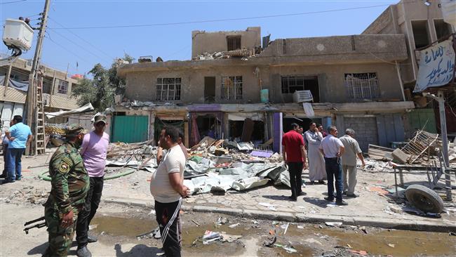 Bomb blast in Iraq