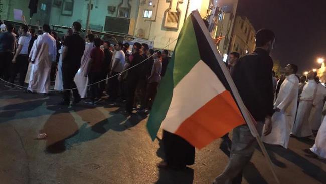 Pro-Kuwait rally in Saudi Arabia