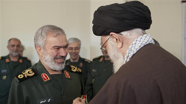 Ayatollah Khamenei medals IRGC commanders
