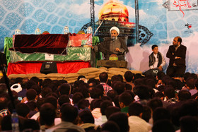 تصاویر مراسم وداع با شهدا در دانشگاه فردوسی مشهد، 
