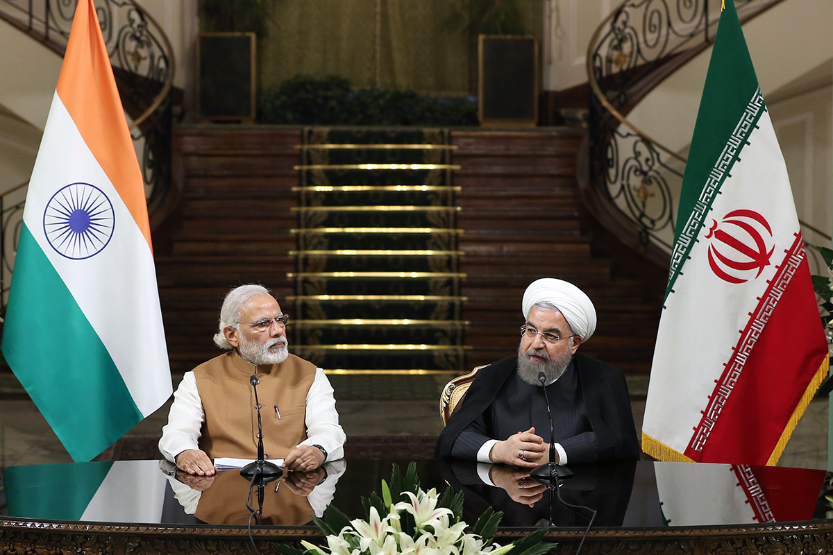 رییس جمهور پس از امضای سند همکاری بین ایران و هند