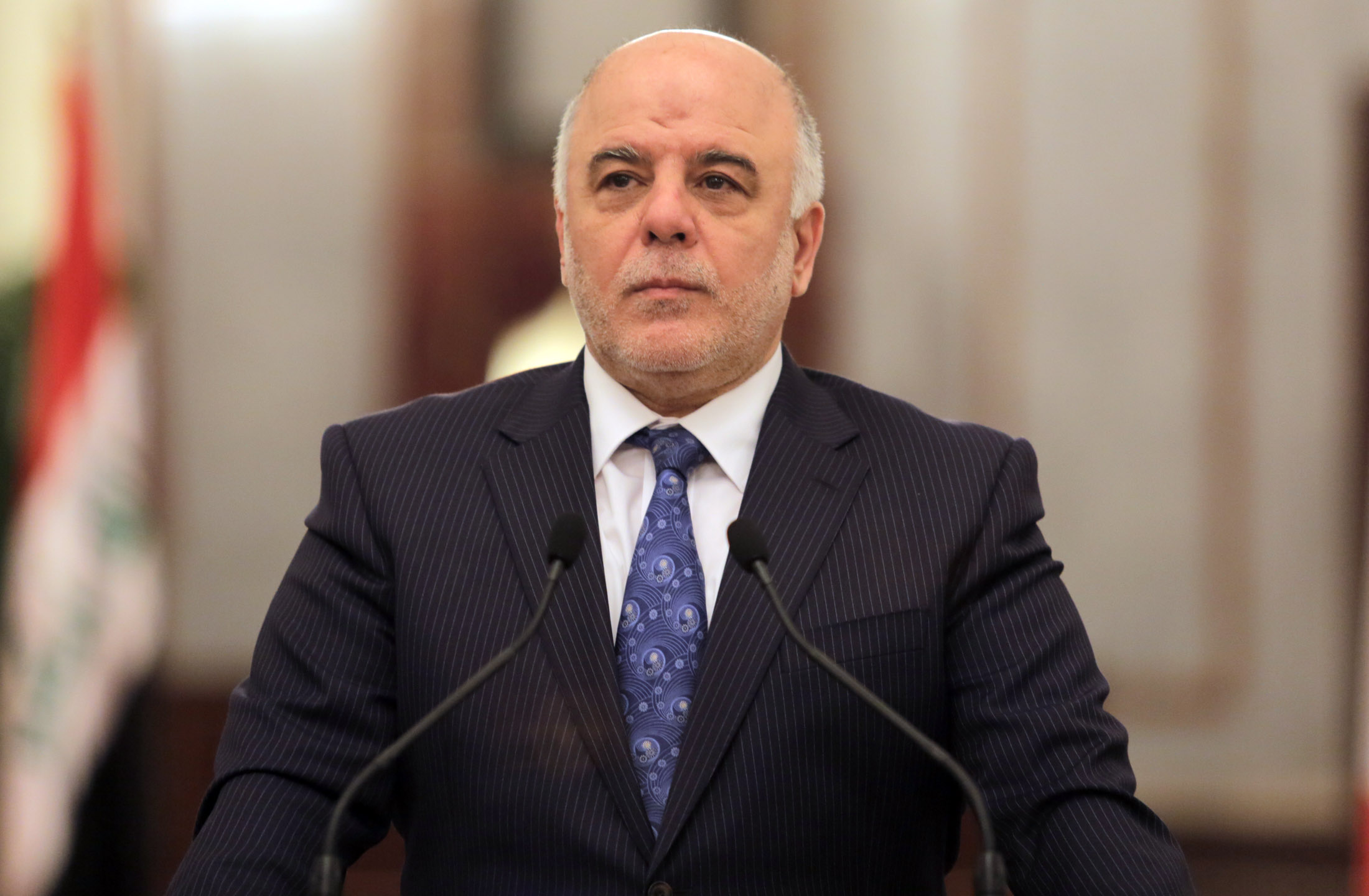 حیدر العبادی، نخست وزیر و فرمانده کل قوای مسلح عراق