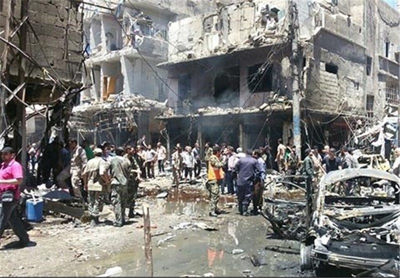 انفجار تروریستی در دمشق 