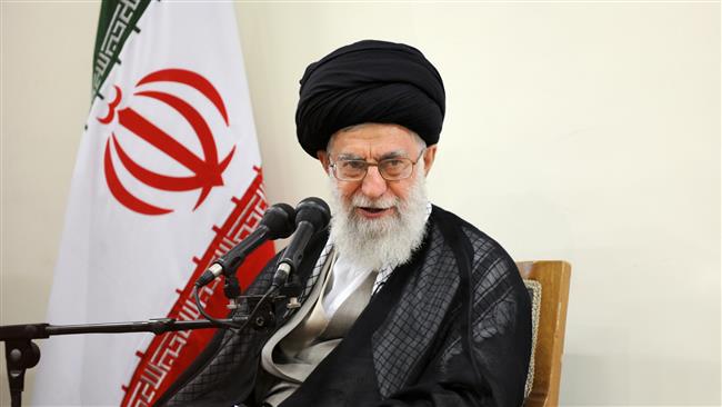 Leader of the Islamic Revolution Ayatollah Sayyed Ali Khamenei delivers a speech during a meeting with the country’s Judiciary officials in Tehran on June ۲۹, ۲۰۱۶.