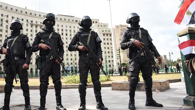 Members of the Egyptian police special forces
