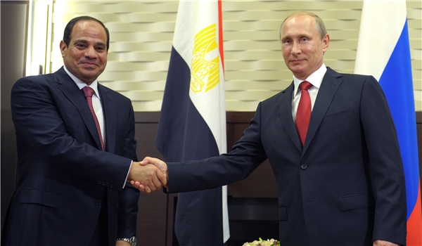 Putin and Sisi . Russia and Egypt