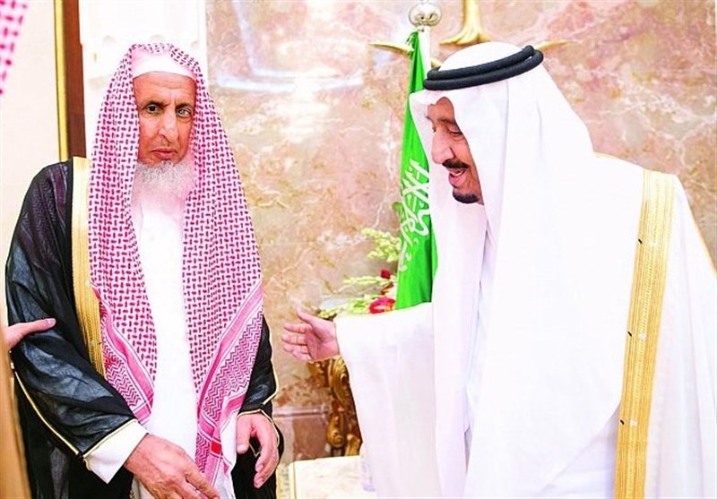 Saudi`s King Salman and Grand Mufti of Saudi Arabia
