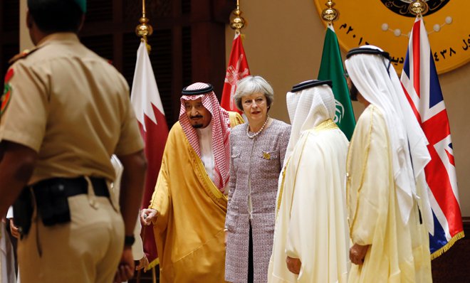 Theresa may arab league
