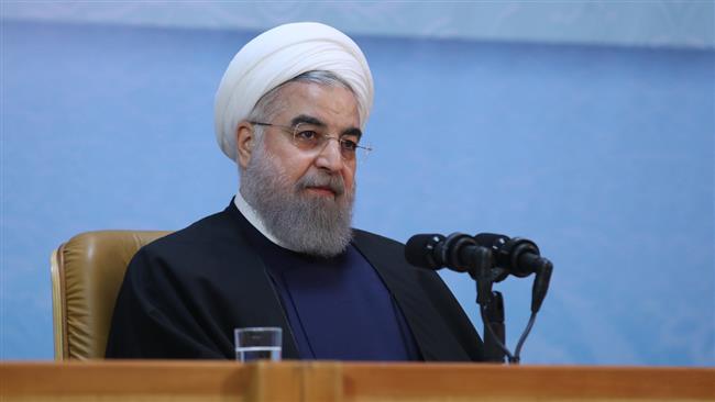 Iranian President Hassan Rouhani speaks at the 30th International Islamic Unity Conference in Tehran, Iran, on December 15, 2016.
