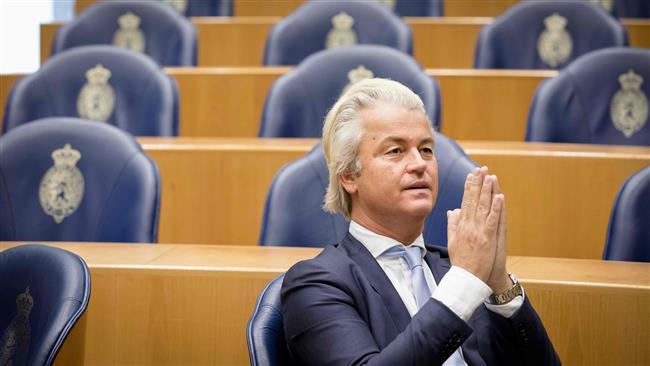 Geert Wilders, the far-right anti-Islam leader of the Netherlands