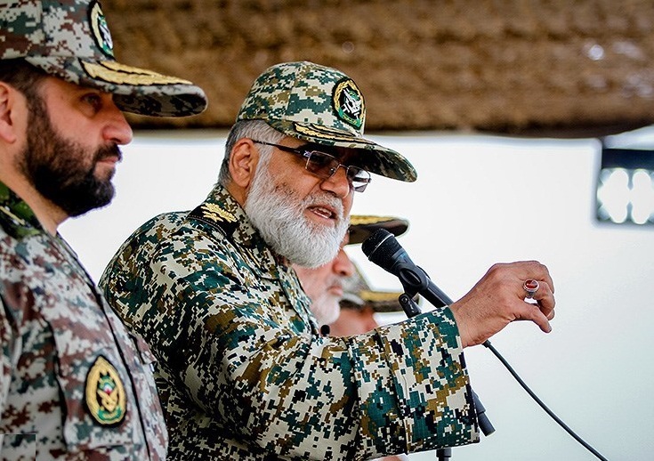 Lieutenant Commander of the Iranian Army Brigadier General Ahmad Reza Pourdastan