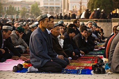 Chinese Muslim in Xinjiang Province