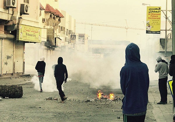 Bahrain: Police Clash with Protesters
