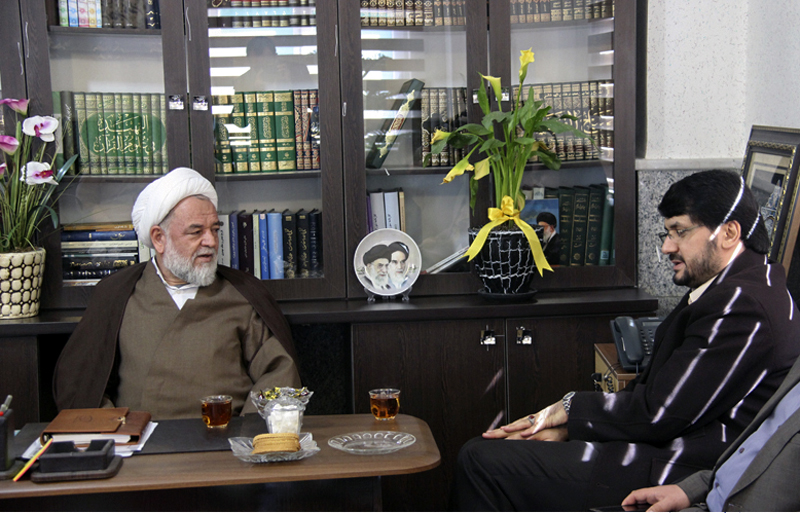 Hujjat al-Islam Abolqasem Yaqoubi and Mehrdad Bazrpash