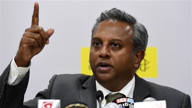 Indian Secretary General of Amnesty International Salil Shetty speaks during the launch of a new report in Colombo on April 5, 2017. (Photos by AFP)
