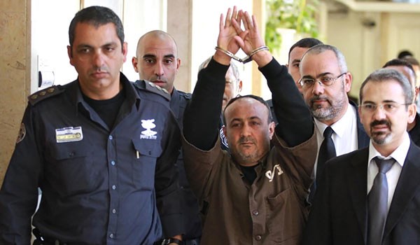 Marwan Barghouti, the imprisoned Palestinian leader