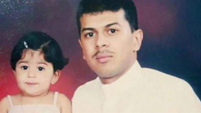 This file photo shows Saudi Shia activist Haider Al Lif and his daughter.
