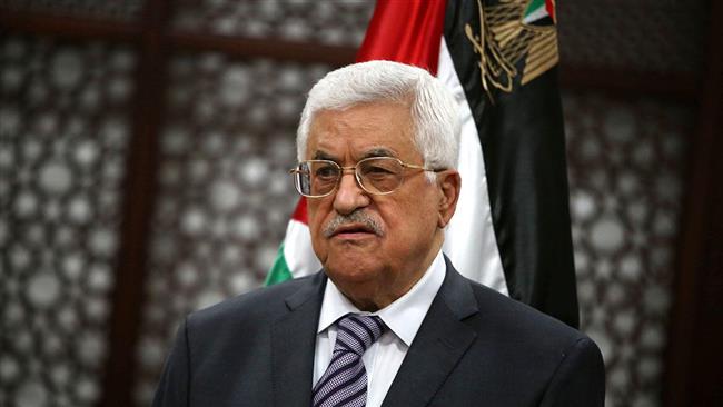 File photo shows Palestinian President Mahmoud Abbas
