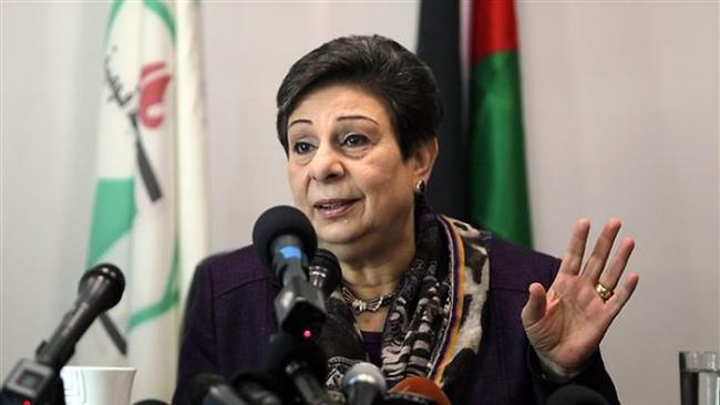 Hanan Ashrawi, a member of the Palestine Liberation Organization (PLO)’s Executive Committee
