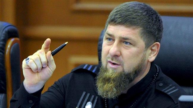 Ramzan Kadyrov, the leader of the Chechen Republic, a federal subject of Russia
