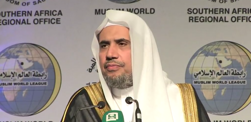 Muhammad bin Abdul Karim Issa the head of the Muslim World League
