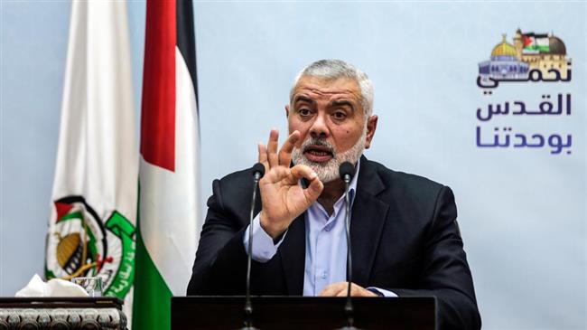 The head of the political bureau of the Palestinian Hamas resistance movement, Ismail Haniyeh (Photo by Getty Images)
