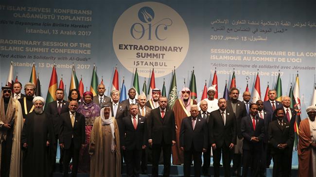 Leaders of the Organisation of Islamic Cooperation pose for a photo ahead of a summit in Istanbul, Turkey, December 13, 2017. (Photo by AP)
