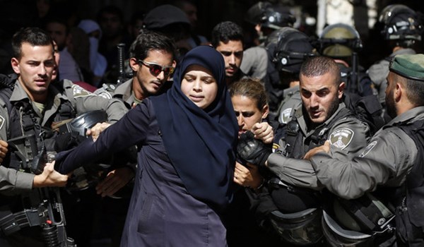 Palestinian Woman Held in Israeli Custody
