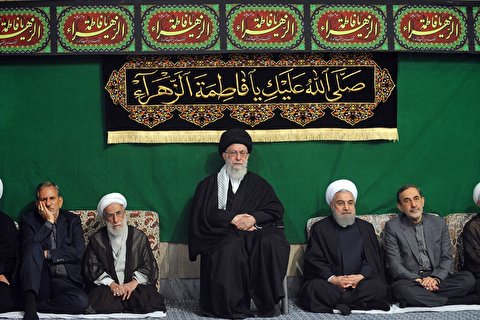 The Mourning Ceremony of the Night of the Martyrdom of Hazrat Zahra was Held