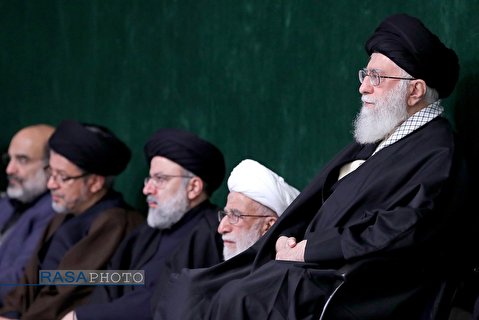 Mourning Ceremony on the Occasion of the Lady Fatima's Martyrdom was held in the Presence of the Supreme Leader of the Islamic Revolution, Ayatollah Khamenei