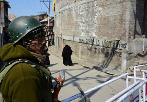 Indian-Controlled Kashmir Under Security Lock down
