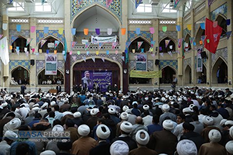 Great gathering of clerics of Khorasan Razavi province to support IRGC and protest against US decision on the organization