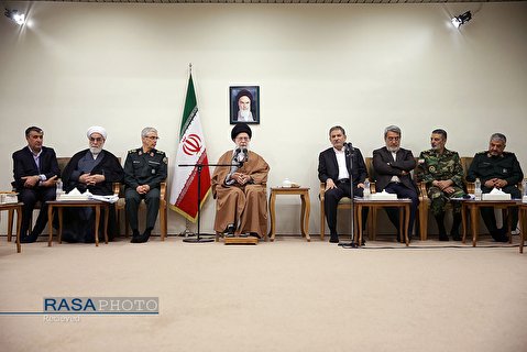 Special meeting on measures and relief efforts to flood-stricken provinces of Iran was held with the presence of Ayatollah Khamenei, the Supreme Leader of Iran