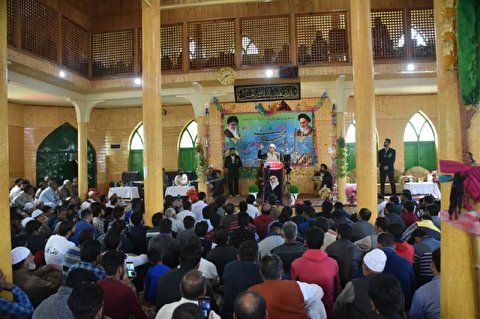 Imam al-Mahdi Conference and Iran flood donation drive organized by Kashmiri youth ‎