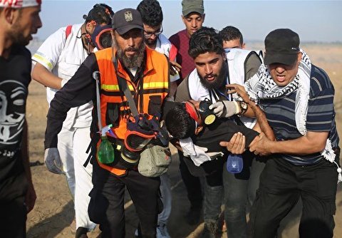 Israeli Troops Attack Palestinian Protesters at Gaza Border, 79 Injured