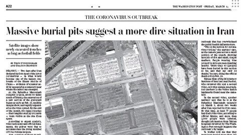Washington Post hypes fake news on coronavirus ‘burial pits’ in Iran