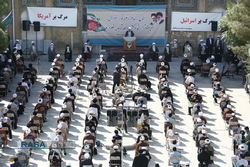 تجمع طلاب و روحانیون در محکومیت کشتار شیعیان افغانستان برگزار شد