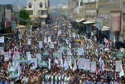 راهپیمایی گسترده یمنی‌ها در سالروز انقلاب 21 سپتامبر