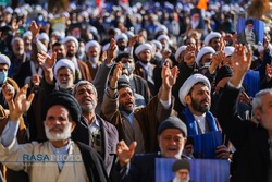 اجتماع بزرگ حوزویان در حمایت از جبهه مقاومت و فلسطین با سخنرانی آیت الله خاتمی