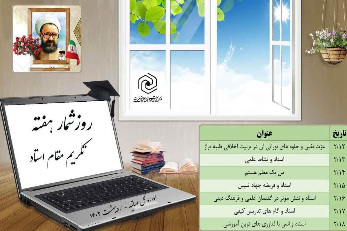 تشریح برنامه‌های اداره اساتید حوزه‌های علمیه خواهران در هفته تکریم مقام استاد