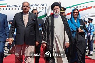 ورود رئیس جمهور به اسلام آباد