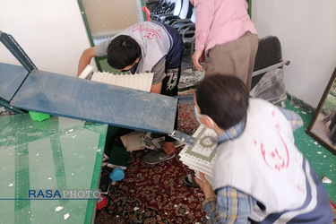 فعالیت گروه‌های جهادی در منطقه زلزله زده هرمزگان
