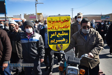 راهپیمایی نمازگزاران شیراز در حمایت از مردم مظلوم یمن‎‎