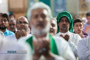 نماز عید سعید قربان در مسجد مقدس جمکران