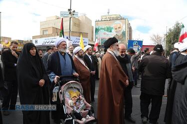 راهپیمایی محکومیت حمله تروریستی کرمان در قم