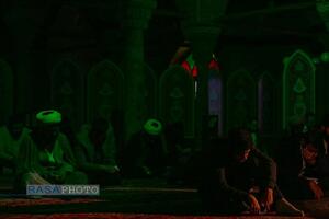 مراسم مناجات خوانی ویژه ماه مبارک رمضان در مدرسه علمیه مروی