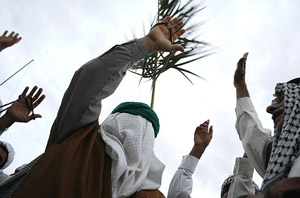 آيين نمادين ورود امام رضا (ع) به خوزستان